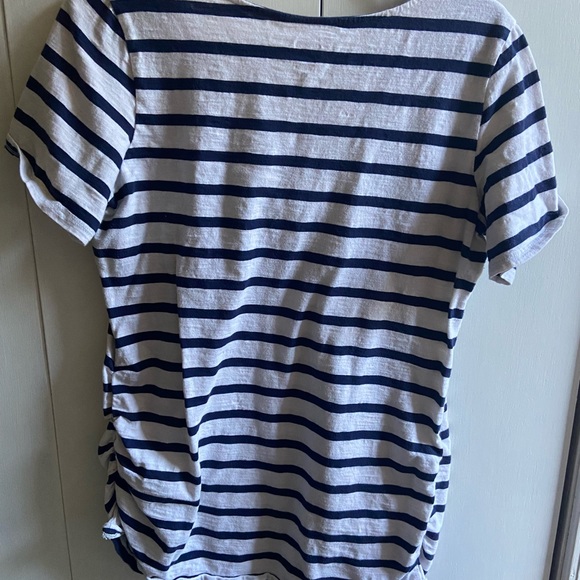 Old Navy maternity shirt- stripes - Picture 2 of 3
